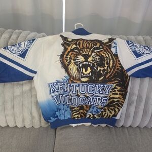 Kentucky Wildcats Varsity Jacket - Blue and White
